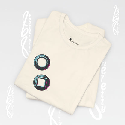Graphic T-Shirt short sleeve, Unisex - Becheretty Minimalist Design - Casual Wear