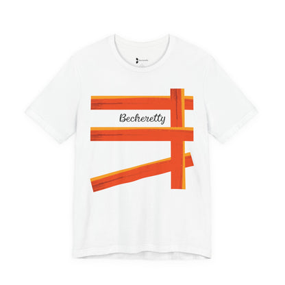 Vibrant Graphic Tee for Creative Souls, Becheretty Unisex T-Shirt, Casual Wear, Gift for Art Lovers, Everyday Comfort