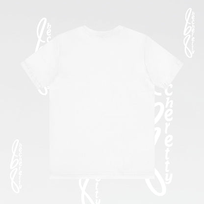 Minimalist Logo Tee Becheretty - Short Sleeve- Casual Style, Unisex - Relaxed Fit Top - Everyday wear