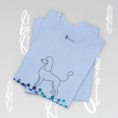 French Poodle T-Shirt Unisex - Becheretty - Casual Wear - Perfect Gift for Poodle's owners