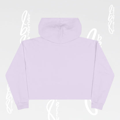 Artistic Necklace Graphic Crop Hoodie Becheretty - Minimal Fashion expression for Art Lovers