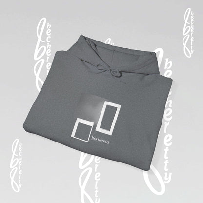 Graphic Hooded Becheretty - Art Minimalist - Unisex - Perfect for casual wear or lounging around the house