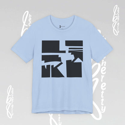 Abstract Graphic Art T-Shirt - Becheretty - Casual Wear - Gift for Art Lovers - Modern Artwork Apparel