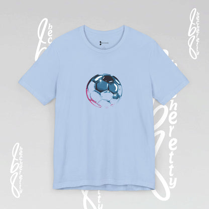 Artistic Soccer Ball - Unisex T-Shirt - Becheretty Graphic - Active Lifestyle / Casual Wear