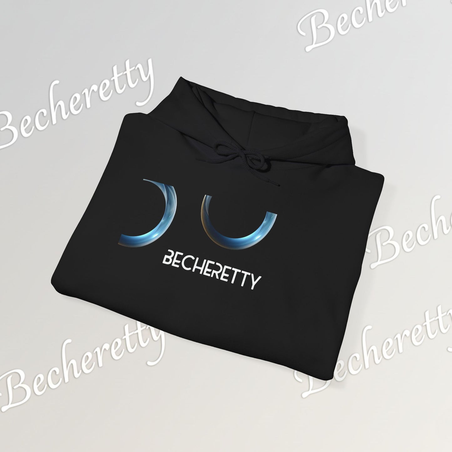 Broken Vector Hooded - Minimalist Design Becheretty - Art Lovers Statement