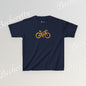 Artistic "Golden Bike" Tee Becheretty - Perfect for Sports Fans, Birthday Gifts, Playdates, Summer Fun