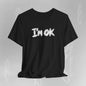 Graphic T-Shirt "I’m OK" - Art Minimalist Becheretty - Positive expression Art Tee