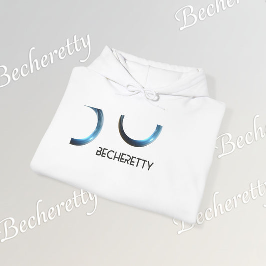 Broken Vector Hooded - Minimalist Design Becheretty - Art Lovers Statement