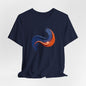 Graphic Abstract Colorful Brushstroke Tee - Art Minimalist Becheretty - Casual Wear - Authentic Apparel