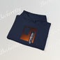 "The Horizon" Abstract Script Hoodie - Art Minimalist Becheretty - Everyday wear - Artistic & Cozy