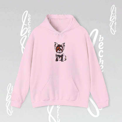 Yorkshire Graphic Hoodie Becheretty - Unisex - A great gift for Yorkie lovers