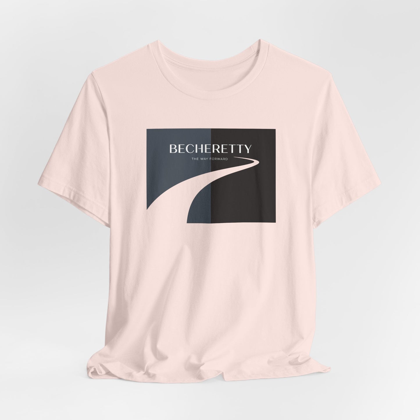 The Way Forward | Minimalist Cubist Graphic Tee Becheretty - Casual Wear, Gift Idea, Streetwear, Everyday Comfort