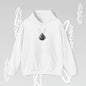 Futuristic Necklace - Graphic Hoodie Becheretty - Unisex, Original Gift for Friends