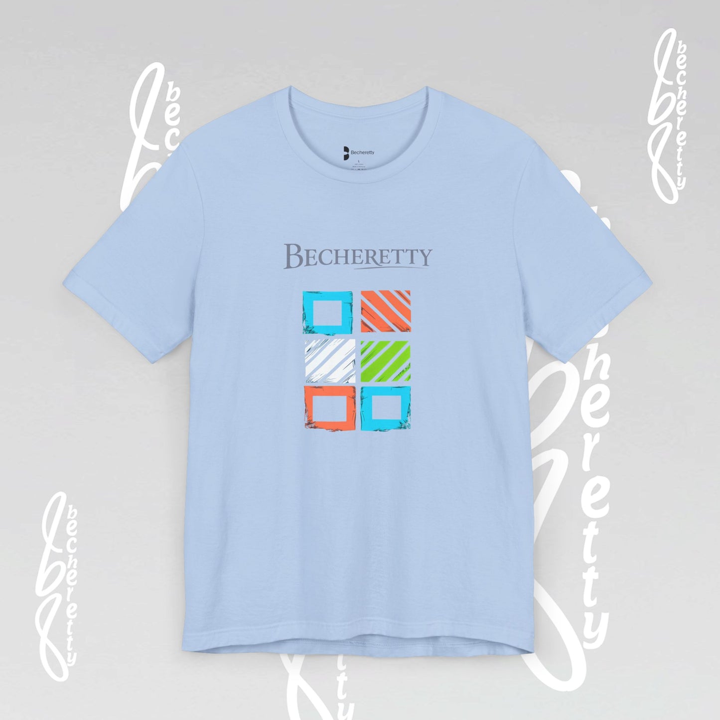 Colorful Becheretty Graphic Unisex T'shirt - Fashion style - Casual Wear