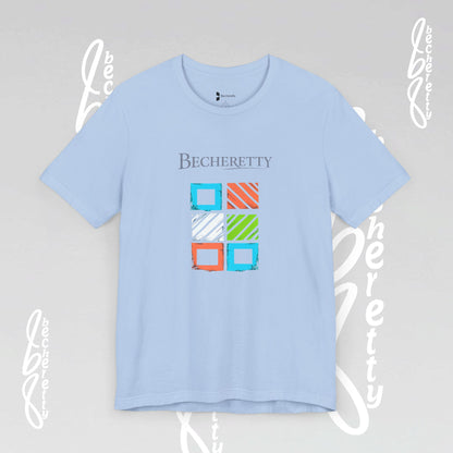 Colorful Becheretty Graphic Unisex T'shirt - Fashion style - Casual Wear