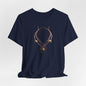 Art Graphic  Necklace "Mystic Orb" Minimalist Tee Becheretty - Wearable Art work - Unique design