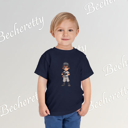 Toddler T-Shirt - Baseball Graphic Becheretty - Day Game, birthday gift - Day game & Casual wear
