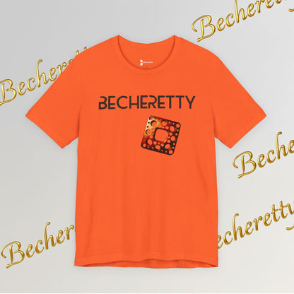 Stylish Minimalist Art Design Becheretty - Trendy short sleeve T-Shirt - Casual Wear - Gift for Him
