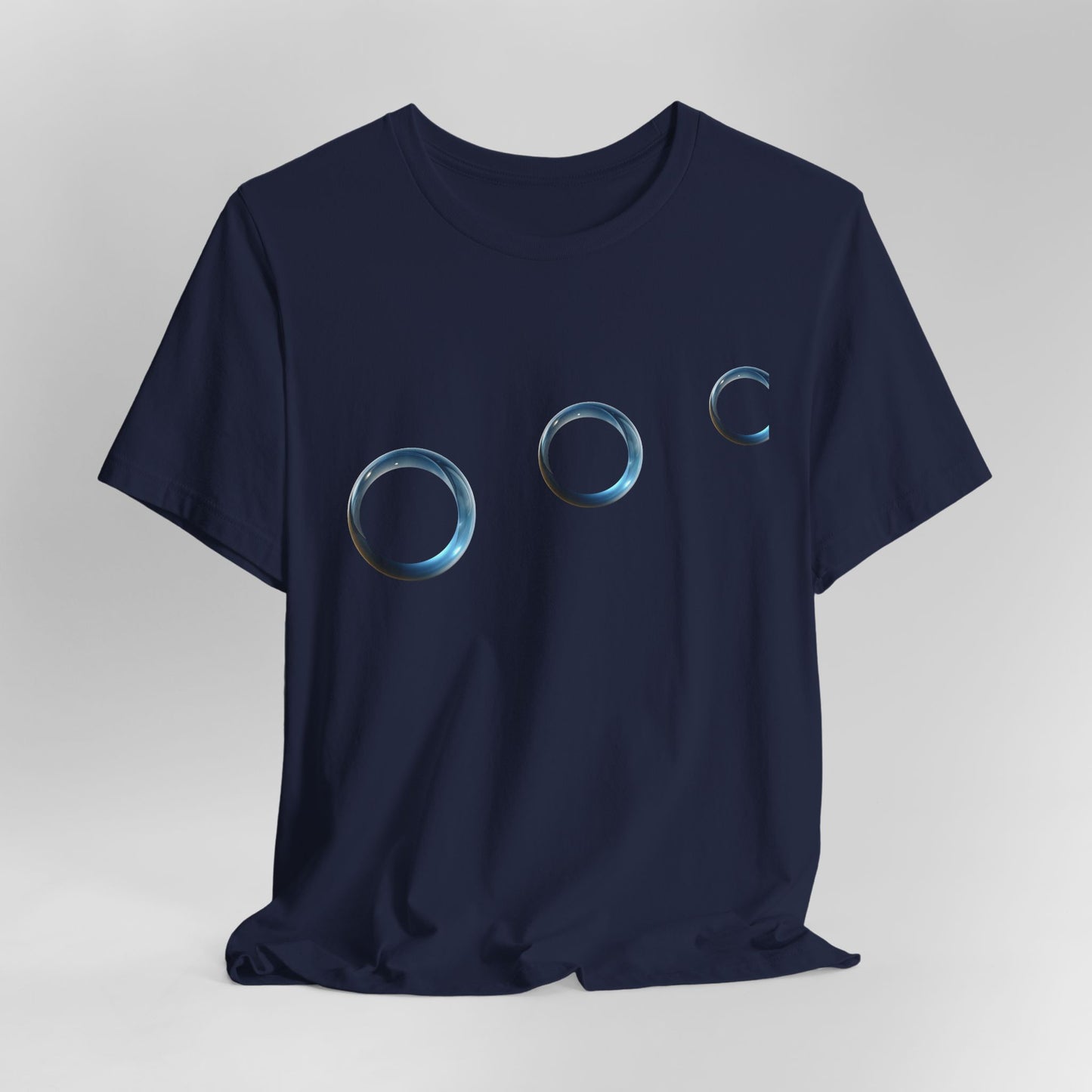 Moon Phase Tee — Minimal Lunar Circle T-Shirt - Art Graphic Becheretty - Everyday outfit