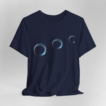 Moon Phase Tee — Minimal Lunar Circle T-Shirt - Art Graphic Becheretty - Everyday outfit
