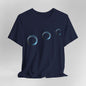 Moon Phase Tee — Minimal Lunar Circle T-Shirt - Art Graphic Becheretty - Everyday outfit