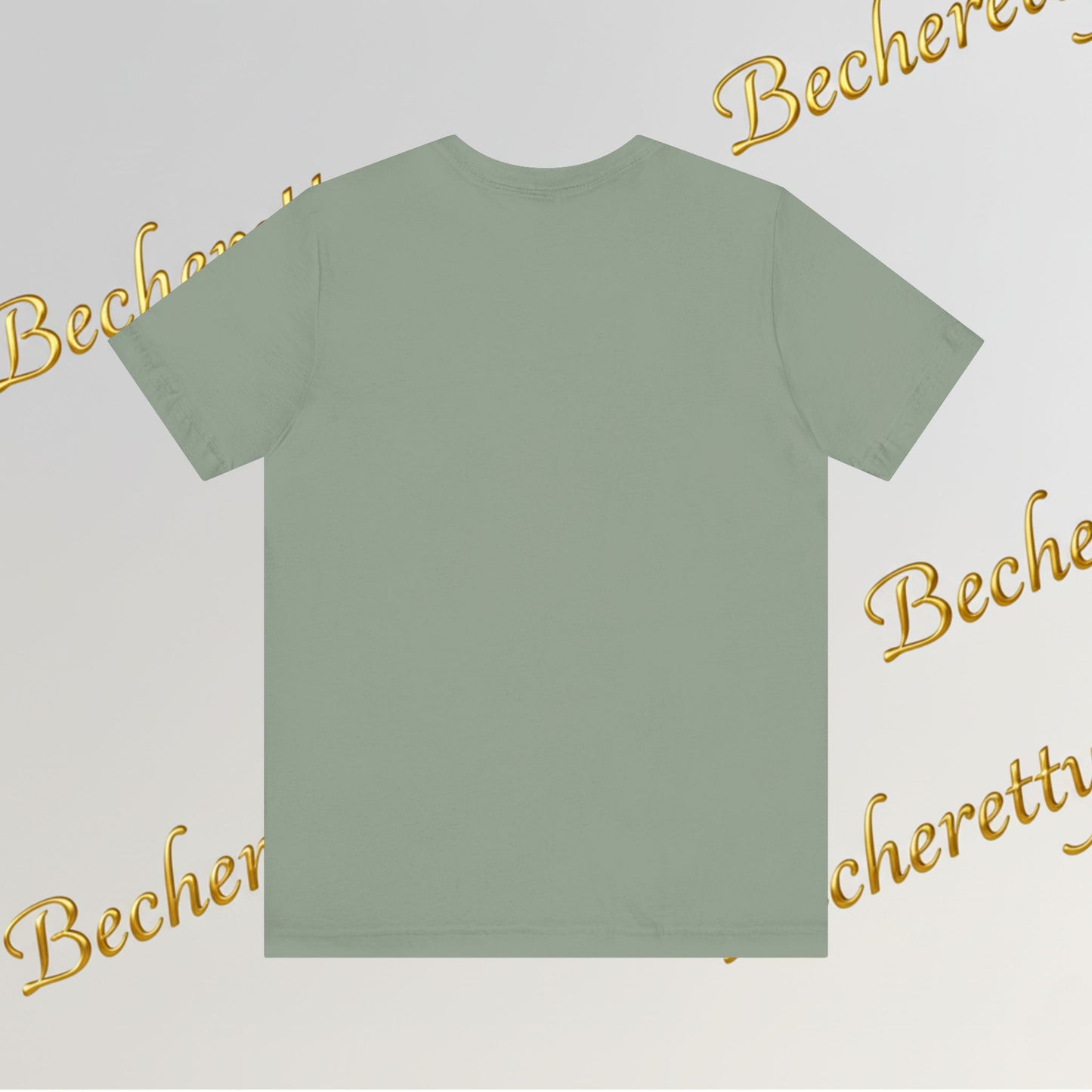 Stylish Minimalist Art Design Becheretty - Trendy short sleeve T-Shirt - Casual Wear - Gift for Him