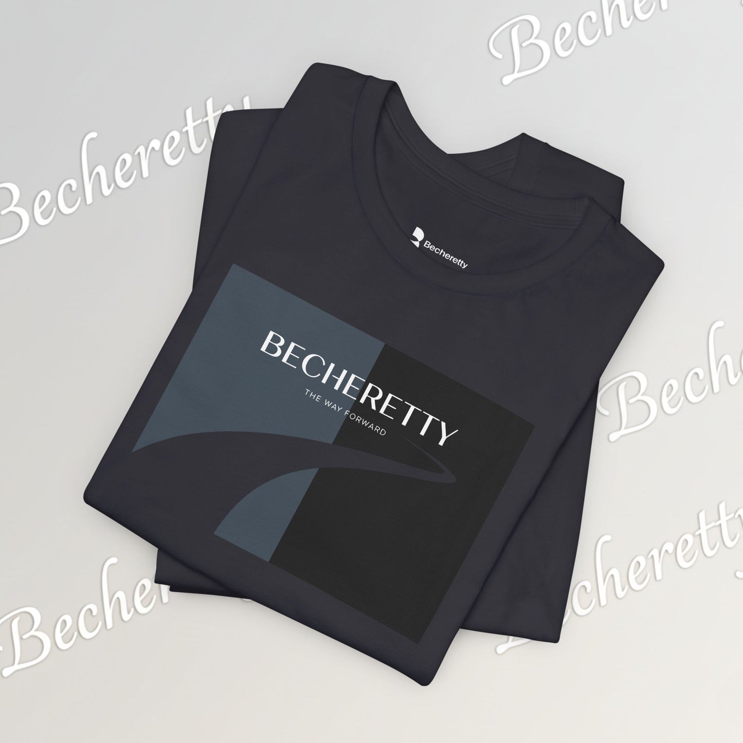 The Way Forward | Minimalist Cubist Graphic Tee Becheretty - Casual Wear, Gift Idea, Streetwear, Everyday Comfort