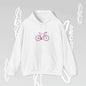 Hoodie Becheretty "Pink Bike "Minimalist Graphic Design" Perfect Gift for Bike Lovers - Casual