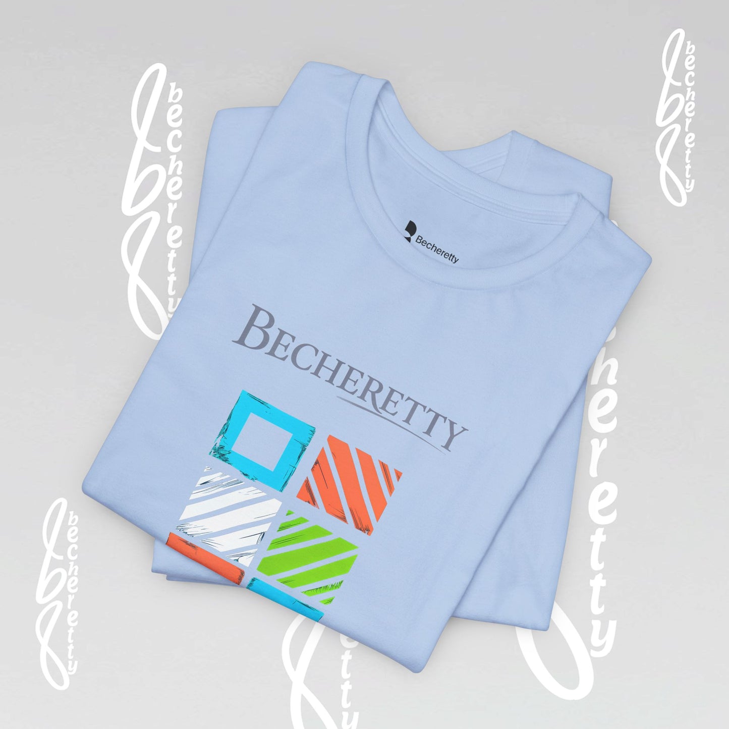 Colorful Becheretty Graphic Unisex T'shirt - Fashion style - Casual Wear
