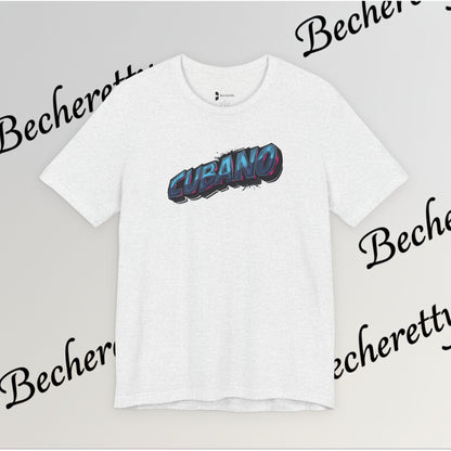 Graphic Tee "Cubano" Minimalist Art Graphic Becheretty - T-shirt that expresses confidence - Casual Wear