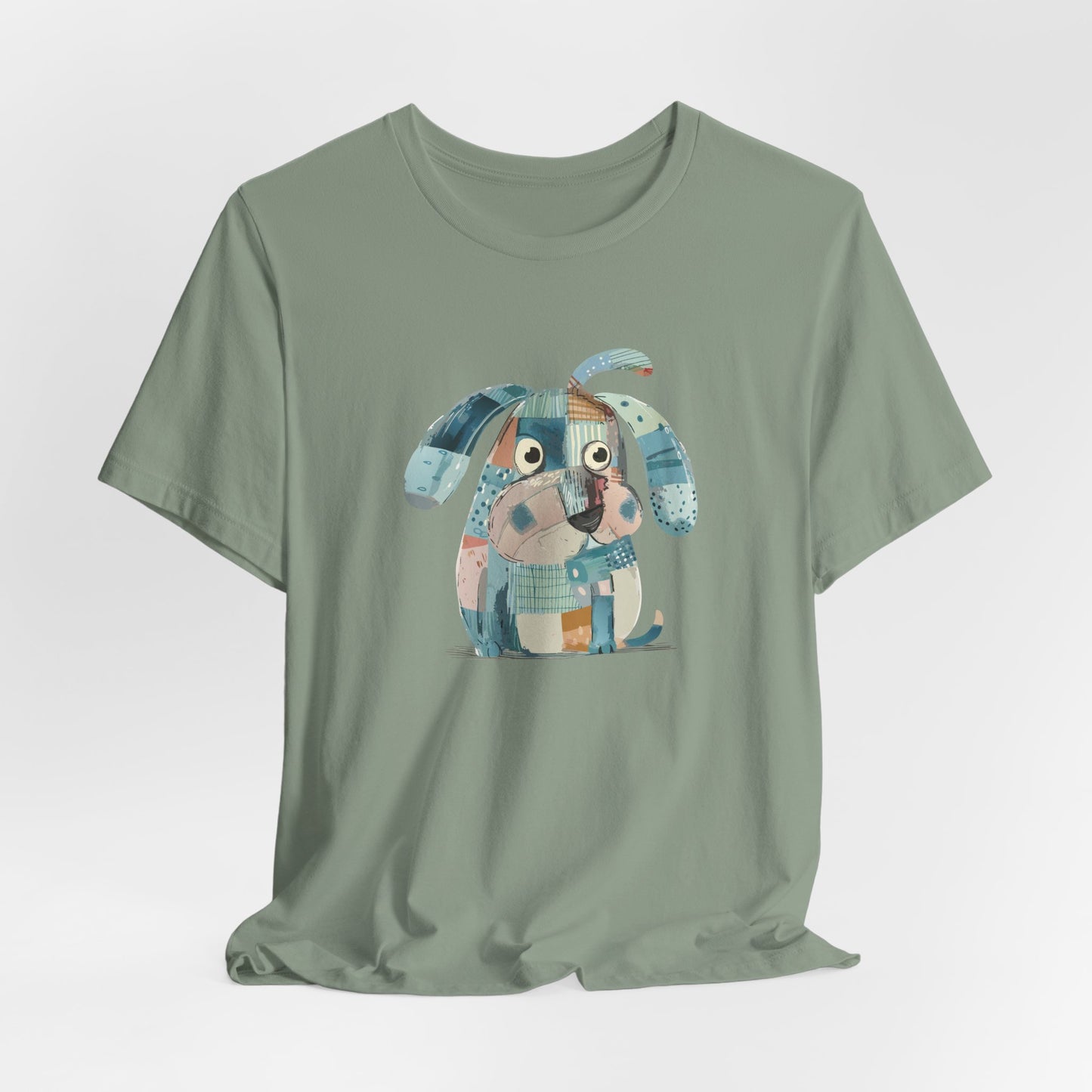 Dog Lovers Tee "Frenchie" Art Graphic Becheretty - Special gift for French Bulldog owners - Casual Wear