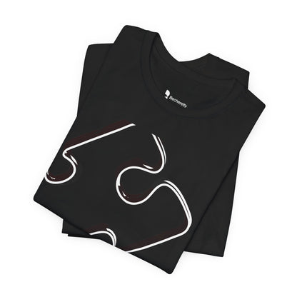 Autism Awareness Tee - Minimalistic graphic Becheretty - Unisex - Everyday Style