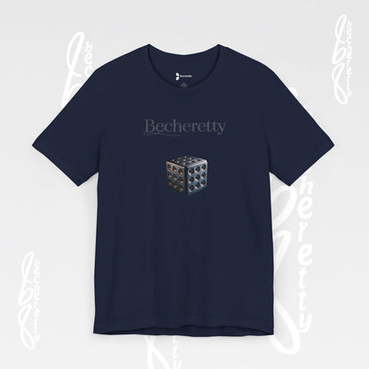 Original Dice 3D Graphic Becheretty - Minimalistic Art Expression - Casual wear - Gamers Gift