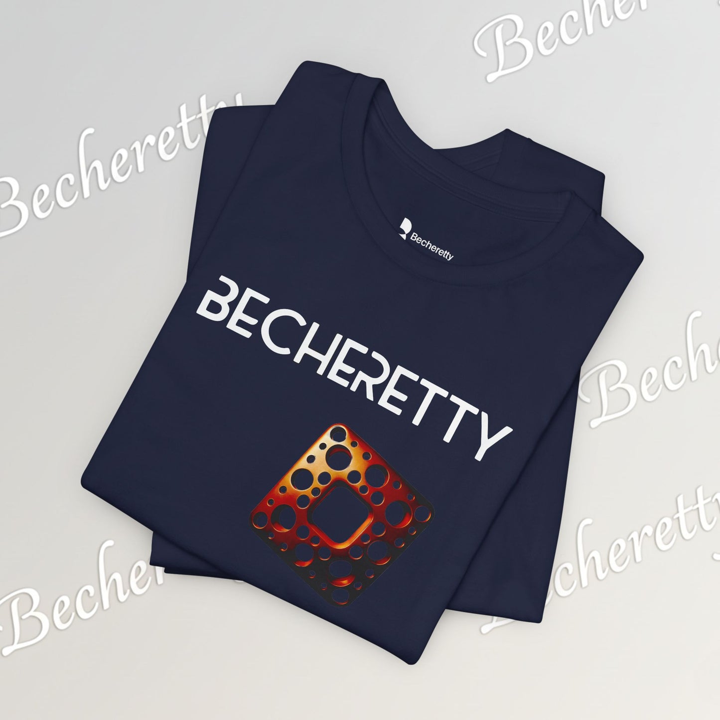 Modern Geometric Orbit Tee -  Graphic Art Becheretty - Elevate your everyday wardrobe with a fusion of contemporary art and minimalist style.