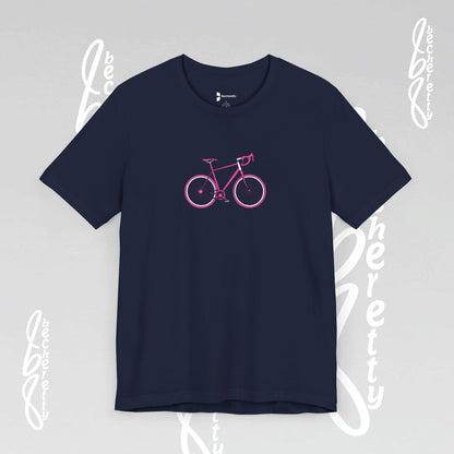 Pink Bike - Graphic T-Shirt Becheretty - Perfect gift for Bike Lovers - Casual Wear