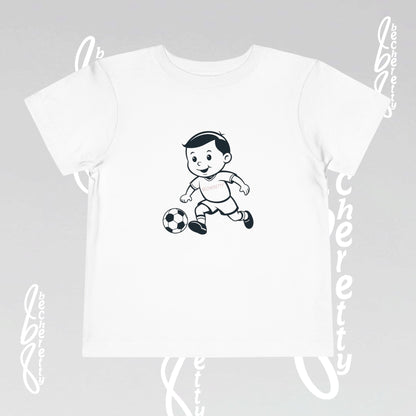 Toddler T'Shirt for Playful Days By Becheretty Design - Casual Toddler Wear - Soccer Lovers