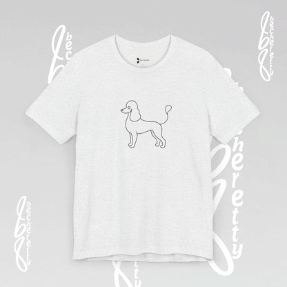 French Poodle T-Shirt Unisex - Becheretty - Casual Wear - Perfect Gift for Poodle's owners