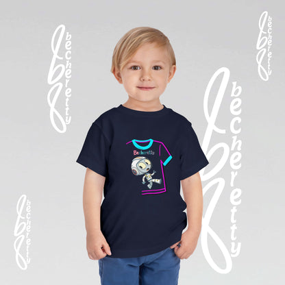 Toddler T-Shirt - Fun & Playful Robot Graphic Becheretty - Surprise your friends with this unique design