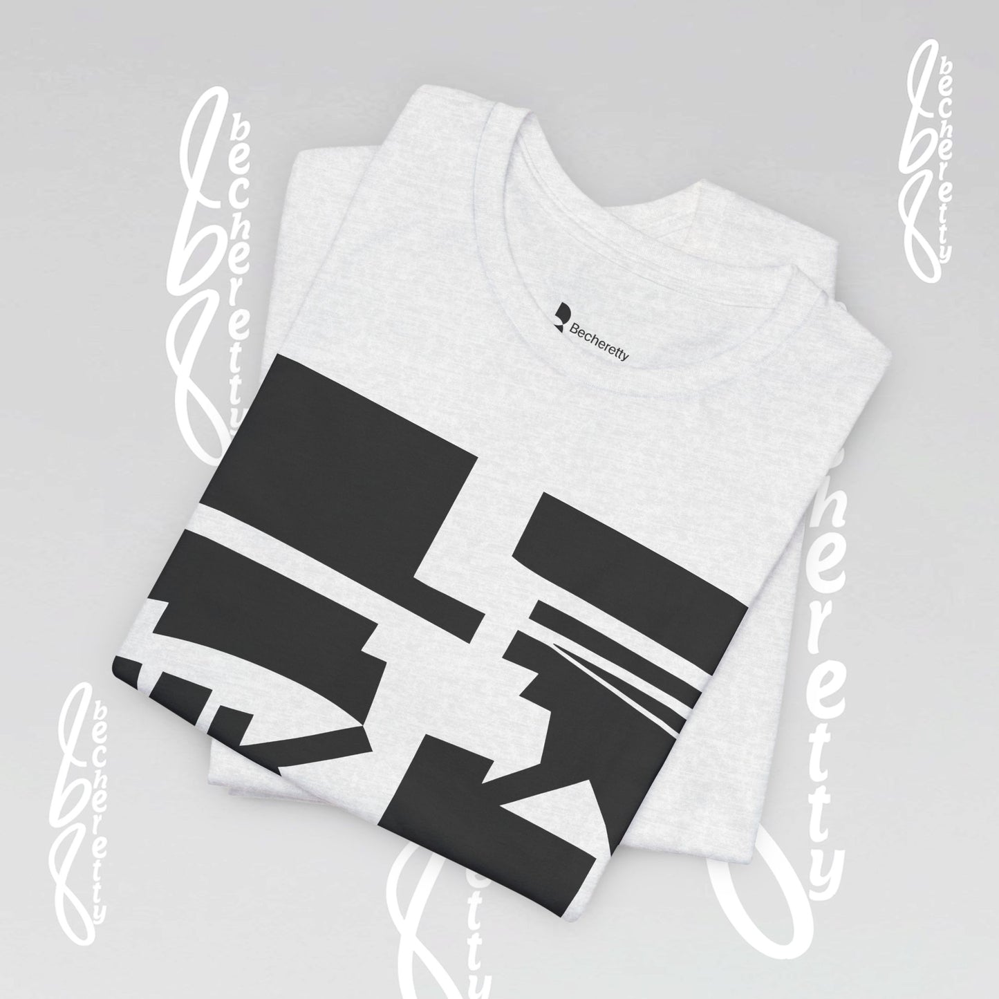 Abstract Graphic Art T-Shirt - Becheretty - Casual Wear - Gift for Art Lovers - Modern Artwork Apparel