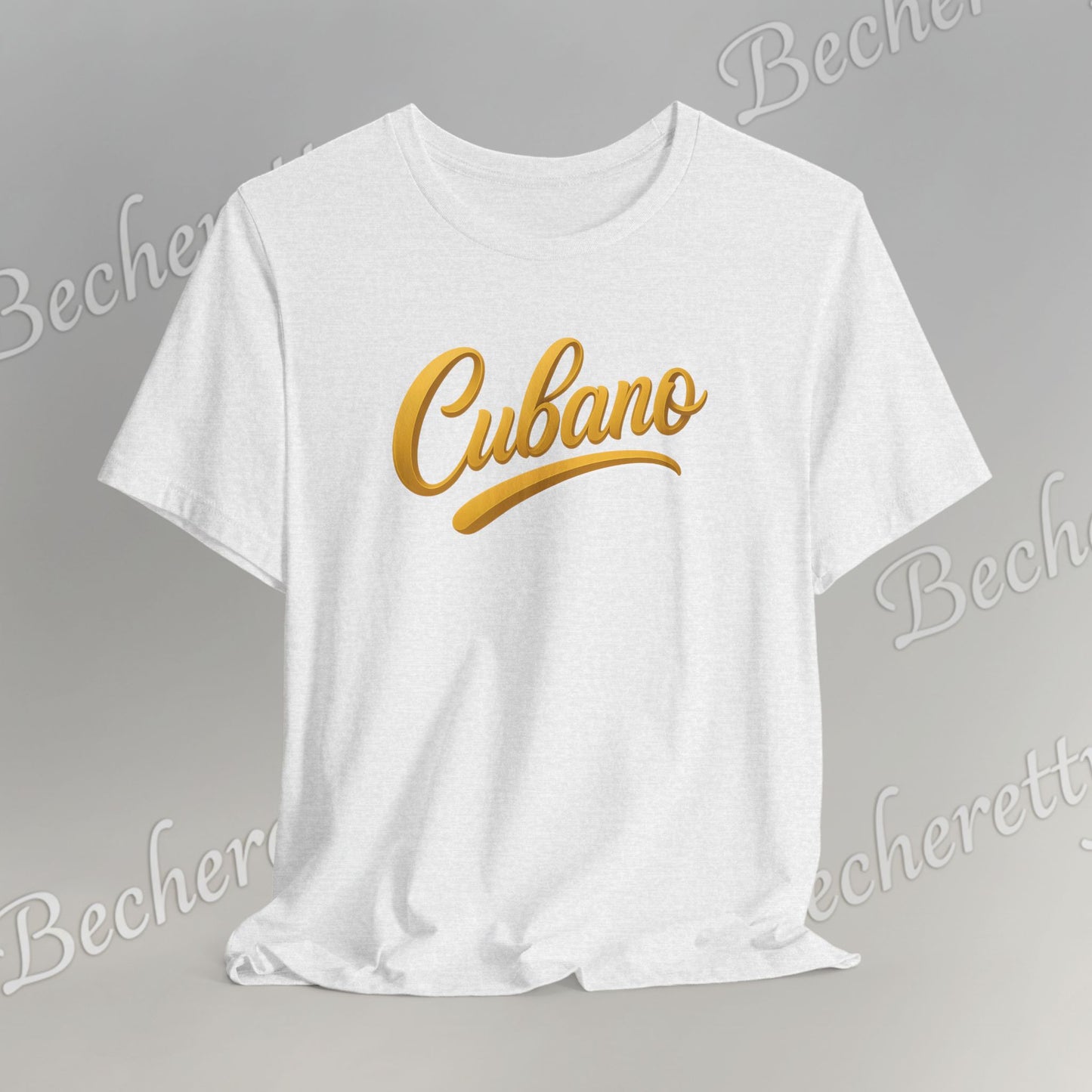Graphic Tee "Cubano" Minimalist Art Graphic Becheretty - T-shirt that expresses confidence - Casual Wear