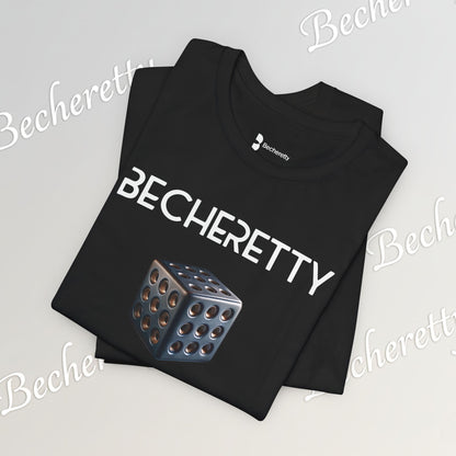 Becheretty Cube T-Shirt – Minimalist Geometric Graphic Art Expression - Casual wear - Gamers Gift