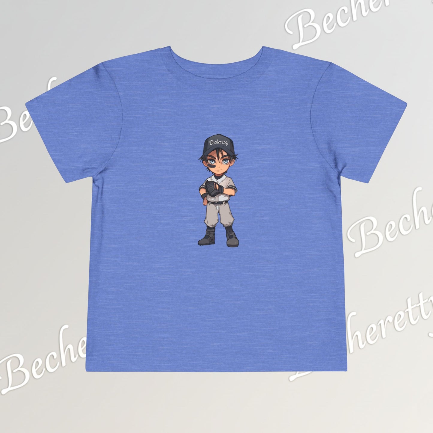 Toddler T-Shirt - Baseball Graphic Becheretty - Day Game, birthday gift - Day game & Casual wear