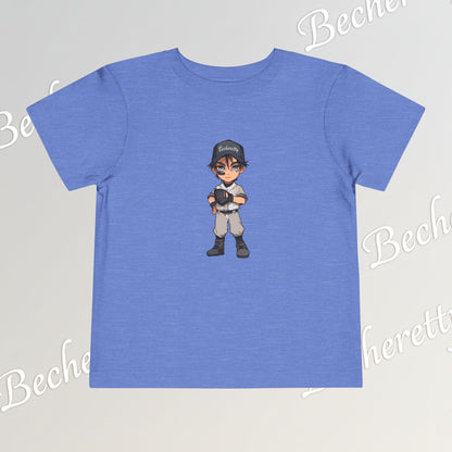 Toddler T-Shirt - Baseball Graphic Becheretty - Day Game, birthday gift - Day game & Casual wear