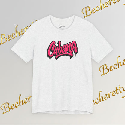 Graphic Tee "Cubana" Art Minimalist Becheretty - T-shirt that expresses confidence - Casual Wear