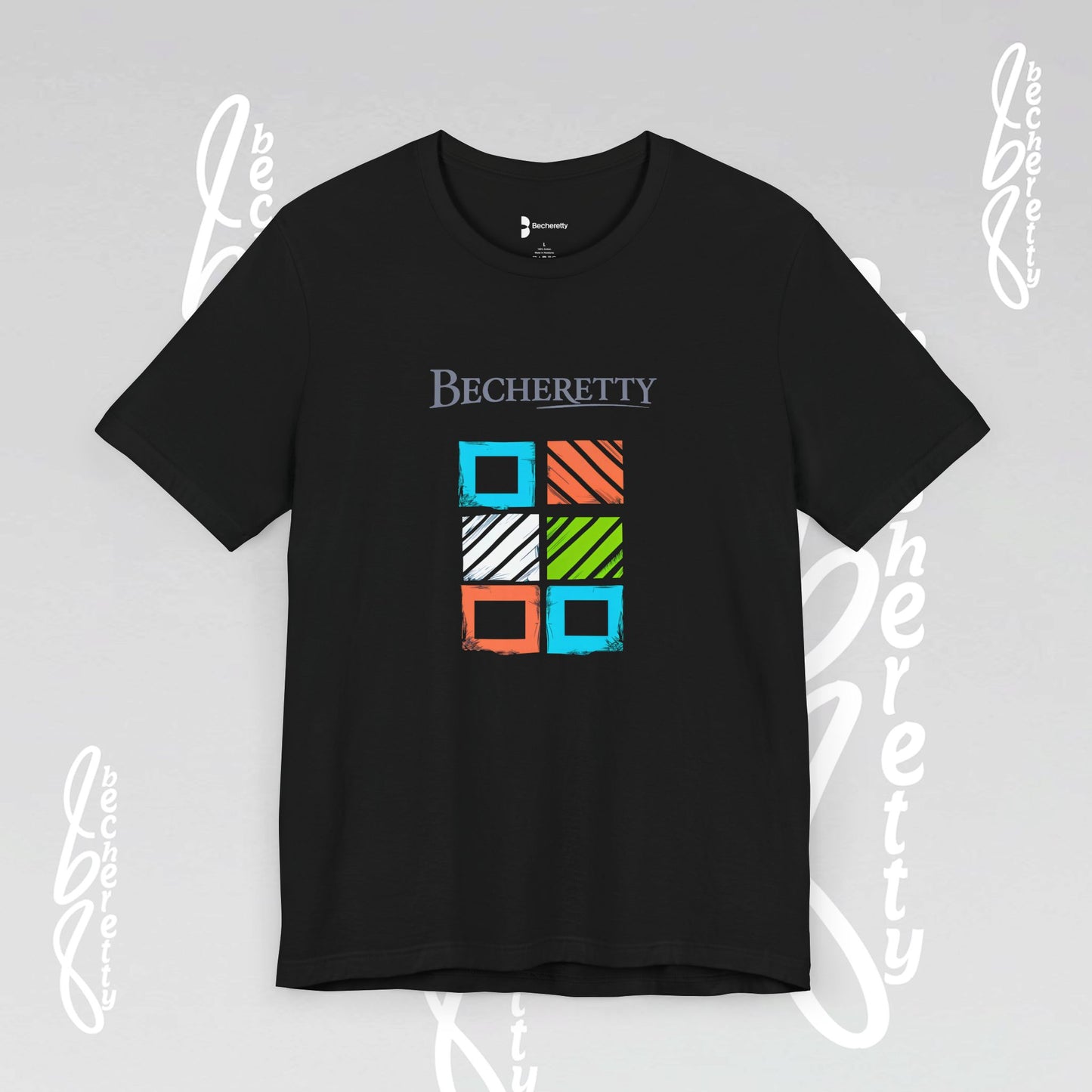 Colorful Becheretty Graphic Unisex T'shirt - Fashion style - Casual Wear