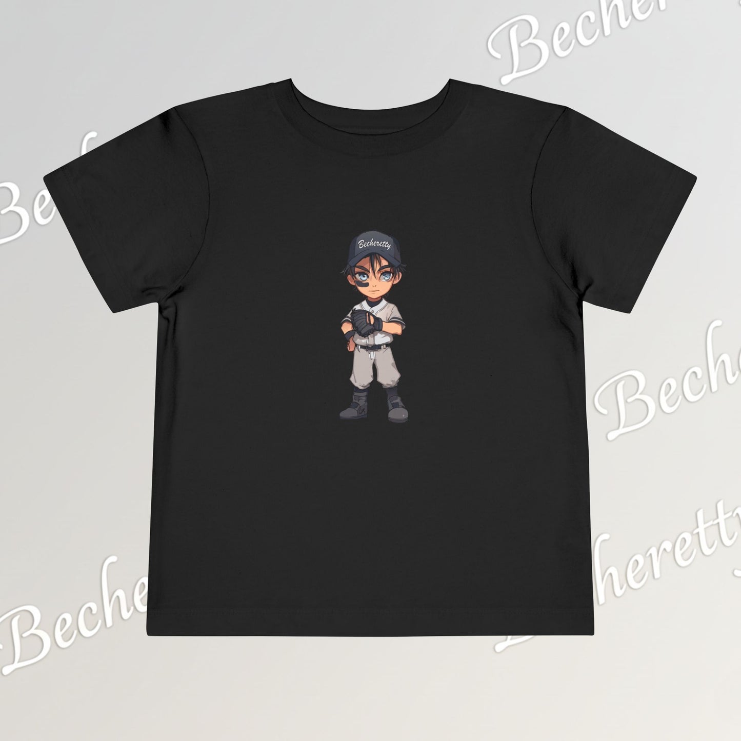 Toddler T-Shirt - Baseball Graphic Becheretty - Day Game, birthday gift - Day game & Casual wear