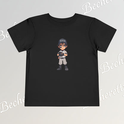 Toddler T-Shirt - Baseball Graphic Becheretty - Day Game, birthday gift - Day game & Casual wear