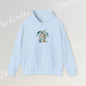 Cute Watercolor Dog Hoodie - art Graphic Becheretty - Colorful Puppy Sweatshirt