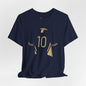 Soccer T-Shirt Number 10 - Art Minimalist Becheretty - Game Day - Casual wear - Perfect Gift for Soccer Lovers