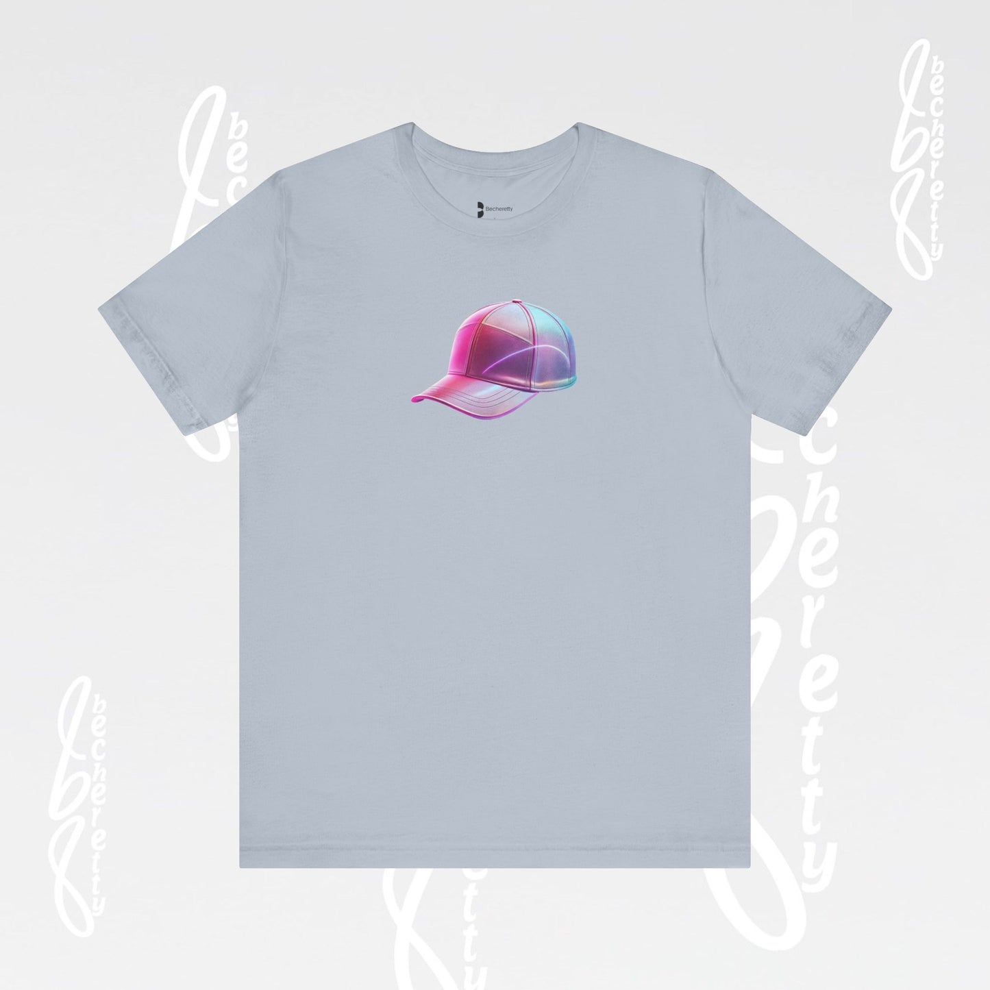 Graphic Tee - Colorful Cap Artistic Design Becheretty - Fun and Vibrant Vibe - Casual Wear